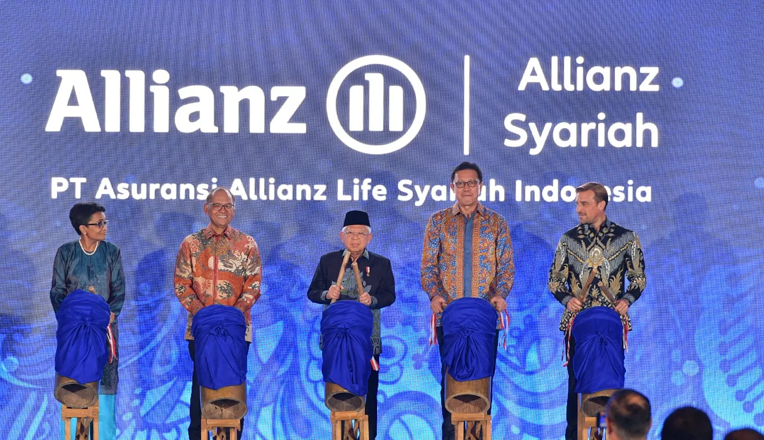 Resmikan Allianz Syariah Wapres Dorong Langkah Langkah Strategis